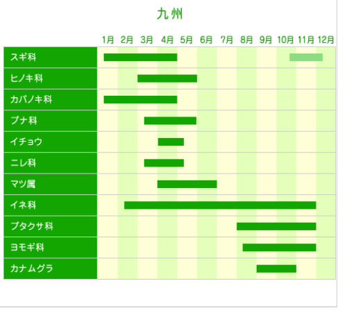 花粉シーズン